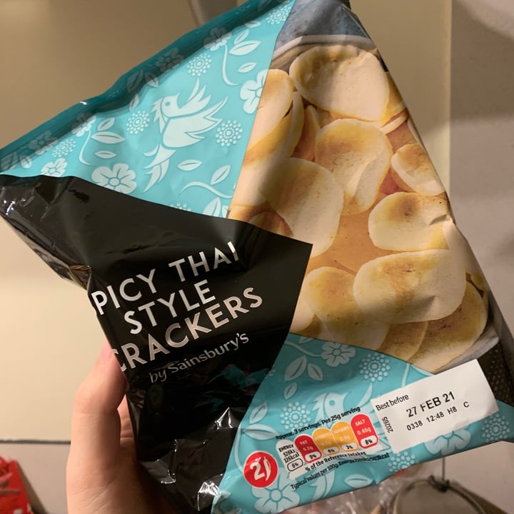 Sainsbury's Spicy Thai style Crackers Review abillion