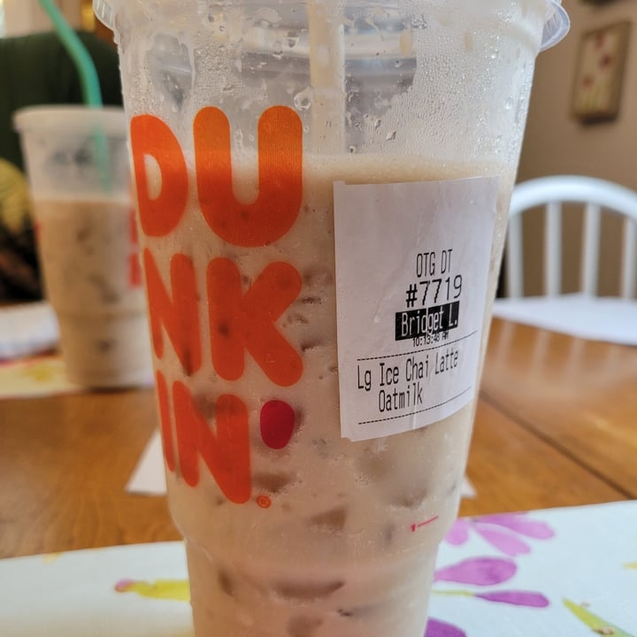 Dunkin' Donuts Oatmilk chai latte Reviews abillion