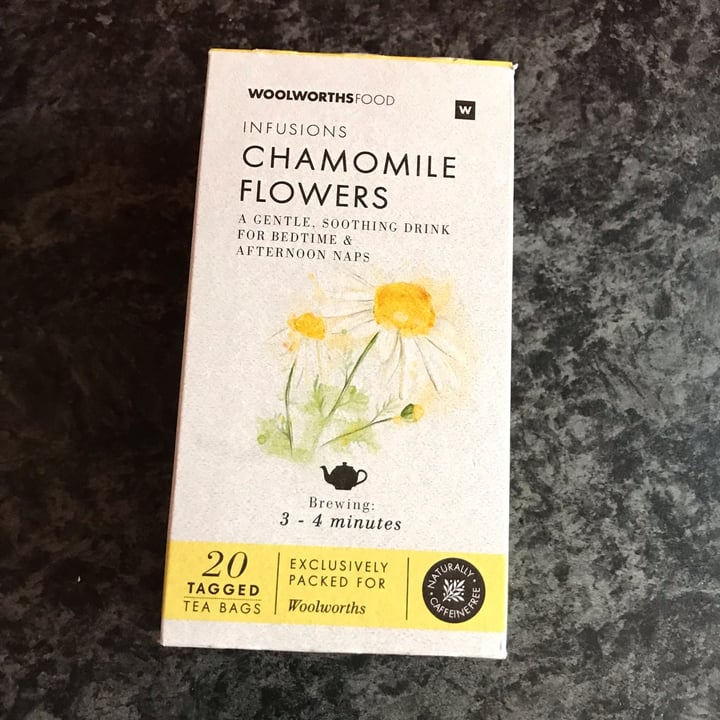 Woolworths Food Chamomile Tea Review abillion