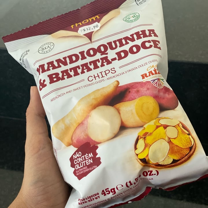 Fhom Mandioquinha E Batata Doce Chips Review Abillion