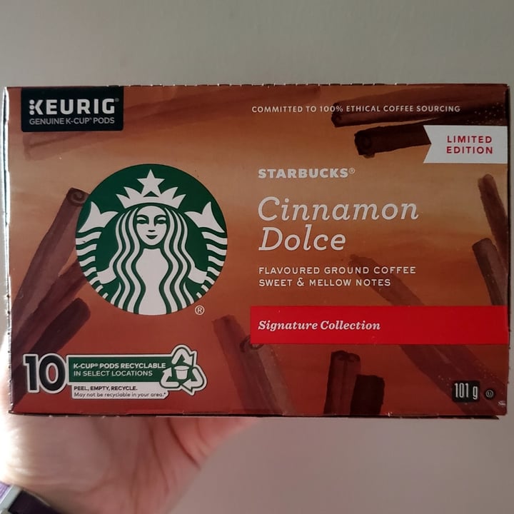 Starbucks Cinnamon Dolce KCups Reviews abillion