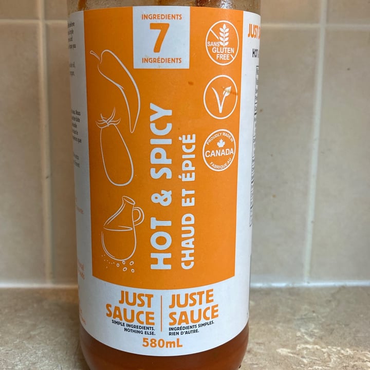 Just Sauce Hot and Spicy Reviews abillion