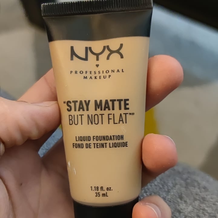 NYX Cosmetics Stay Matte But Not Flat Liquid Foundation Review | abillion