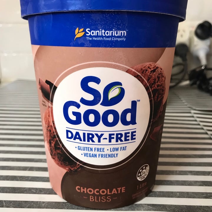 Sanitarium Chocolate bliss ice cream Review abillion