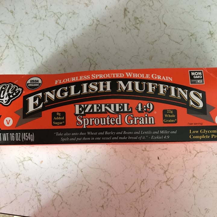 Food For Life Ezekiel 49 sprouted whole grain English muffins Review
