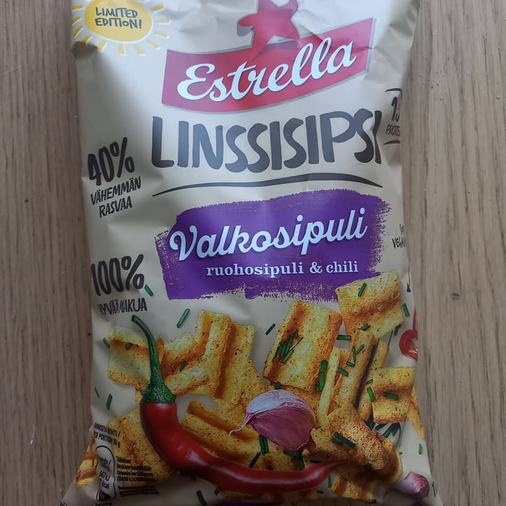 photo of Estrella Linssisipsi ruohosipuli ja chili shared by @leka on  30 Jun 2022 - review