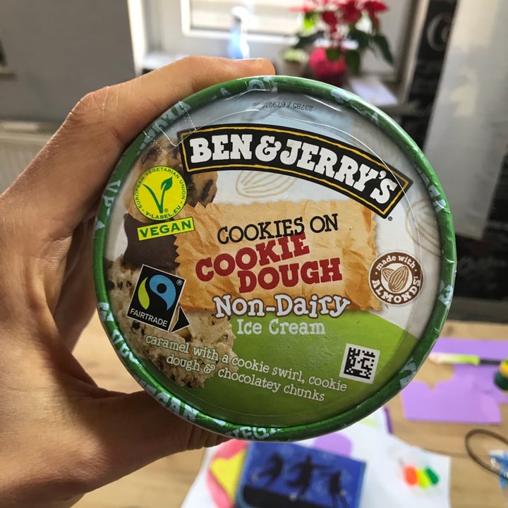 Ben & Jerry's Cookies On Cookie Dough NonDairy Ice Cream Review abillion