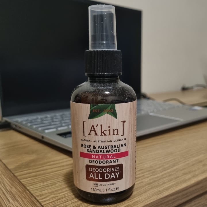 review photo of A’kin Rose and Sandalwood Deodorant shared by @dukraj on 10 Sep 2021 - review