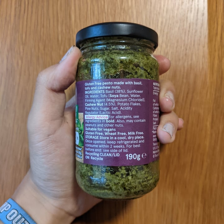 Tesco Free From Green pesto Review abillion