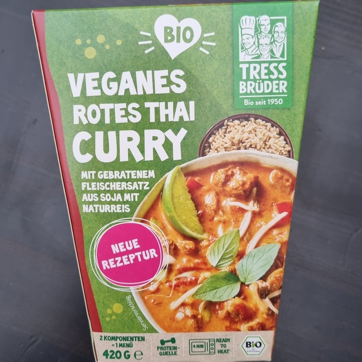 Tress Brüder Veganes Rotes Thai curry Review | abillion