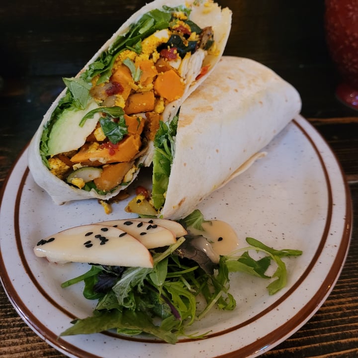 The Vault Nanaimo, Canada Vegan breakfast wrap Review abillion