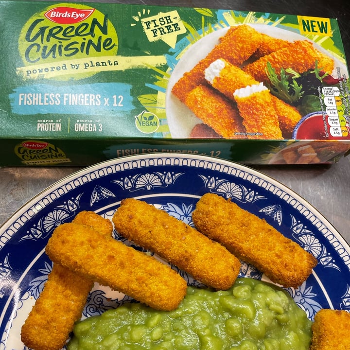 Findus Green Cuisine fishless fingers Review abillion