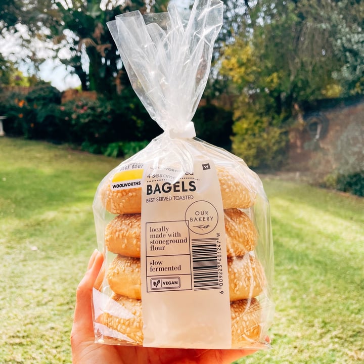 Woolworths Food Sesame Seed Bagels Review abillion