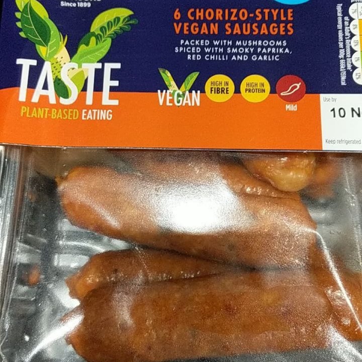 Morrisons Chorizostyle vegan sausages Review abillion