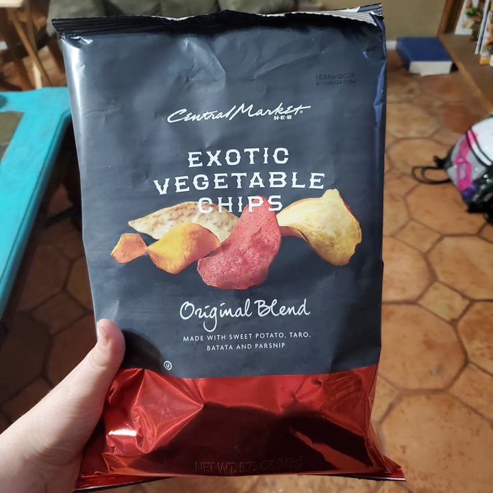 HEB Exotic Vegetable Chips Original Blend Review abillion