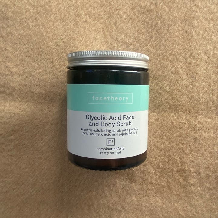 Facetheory Glycolic Acid Face and Body Scrub Review abillion