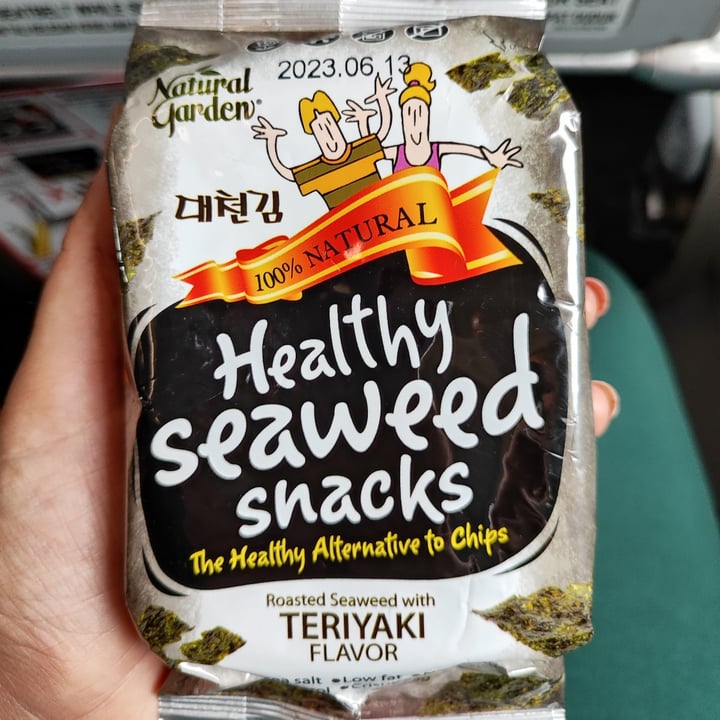 Natural Garden Healthy Seaweed Snack Teriyaki Review abillion
