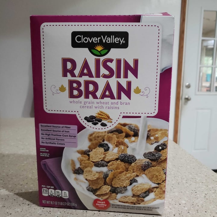 Clover Valley Raisin Bran Review abillion