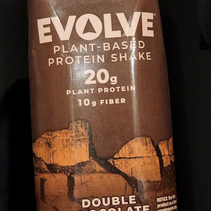 Evolve Plantbased protein shake double chocolate Review abillion