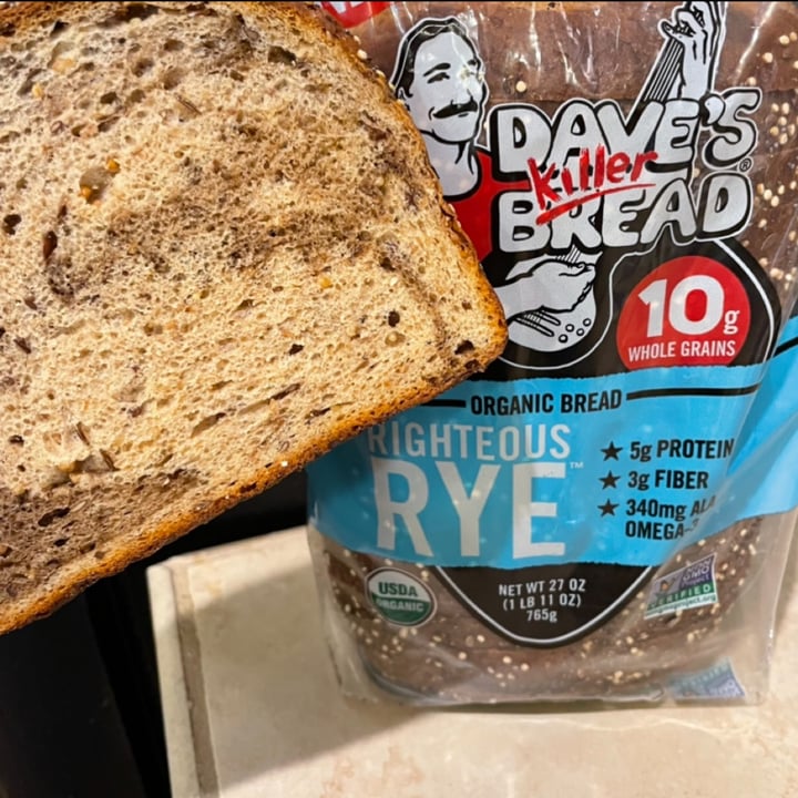 Dave's Killer Bread Righteous rye Review abillion