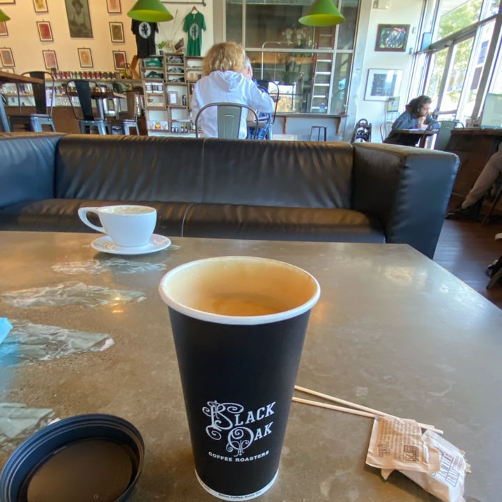 Black Oak Coffee Roasters Ukiah, United States Latte W Oat Milk Review