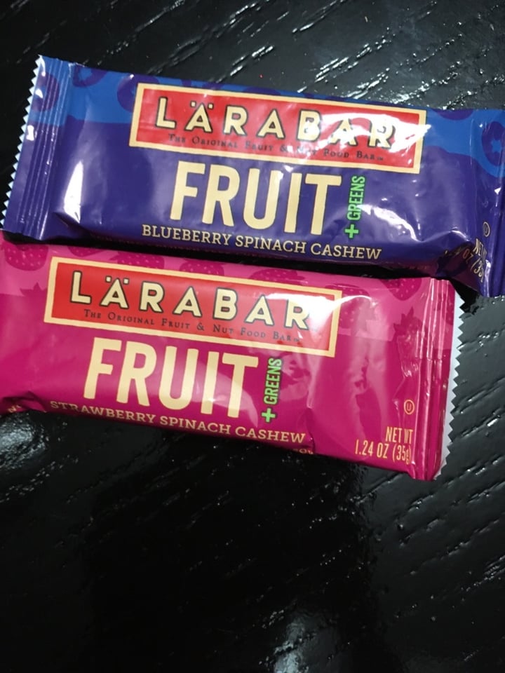 Larabar Fruit + Green Blueberry Spinach Cashew Reviews abillion