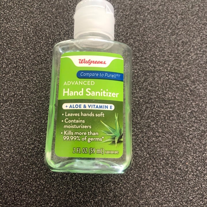 Walgreens Aloe and Vitamin E hand sanitizer Review abillion