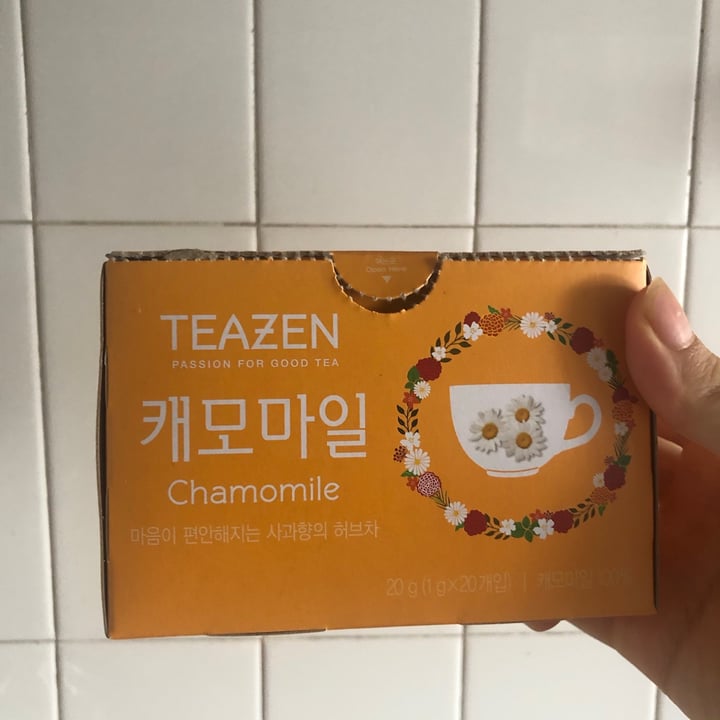 Teazen Chamomile Tea Review abillion