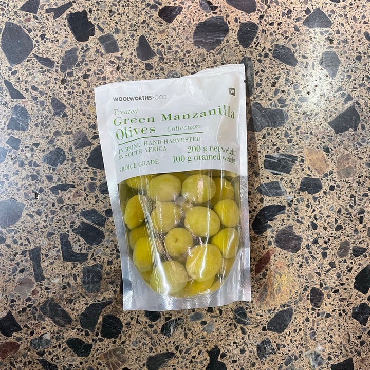 Woolworths Food Pitted Green Olives in Brine Review abillion