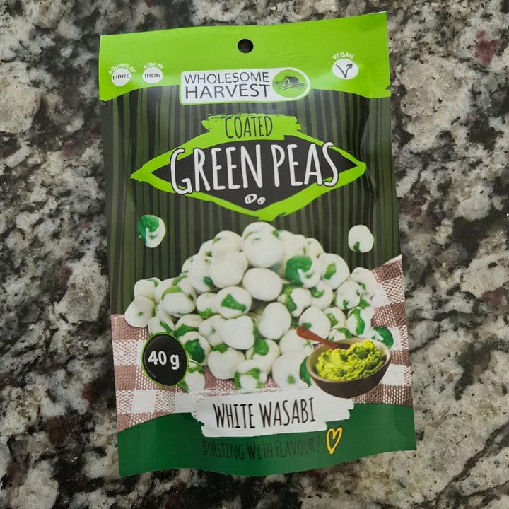 Wholesome Harvest Wasabi coated green peas Review abillion