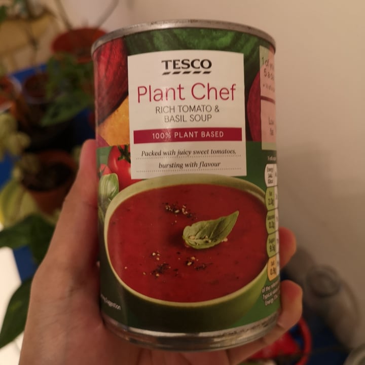 Tesco Tomato and basil soup Review abillion