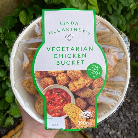 Linda McCartney's, Vegetarian Chicken bucket, meat, alternative eggs, meat & seafood, food, review