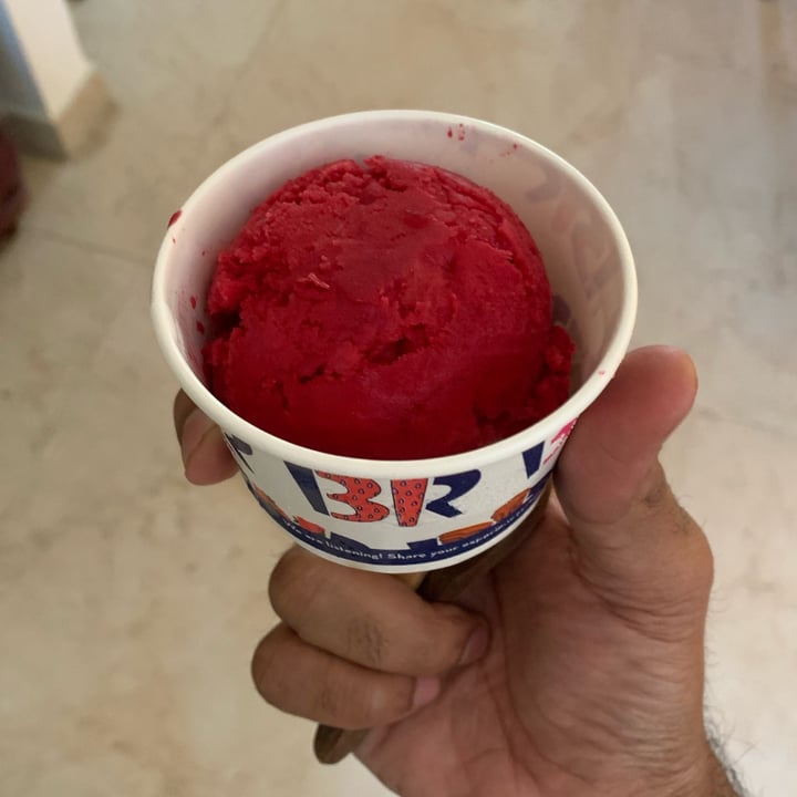 Baskin Robbins Raspberry Sorbet Review abillion