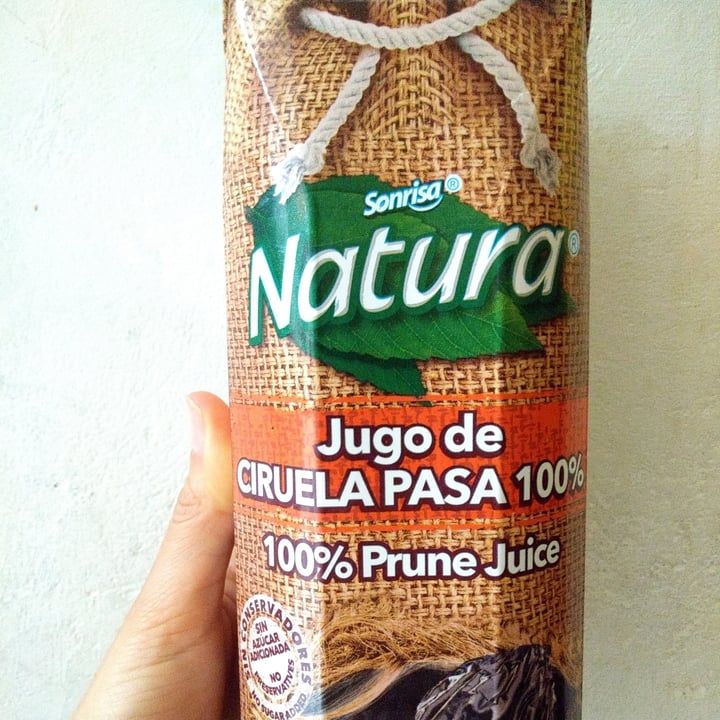 Sonrisa Natura Jugo Ciruela Pasa 100% Review | abillion