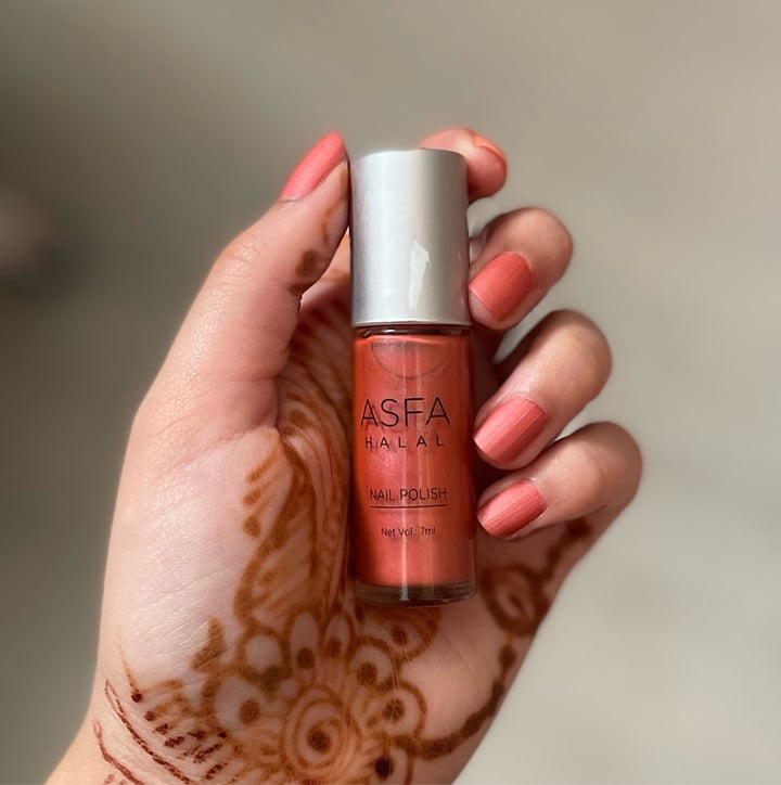 review photo of ASFA Halal Flamingo Peach Creme Matte (020) shared by @pahulnotpaul on 04 May 2022 - review