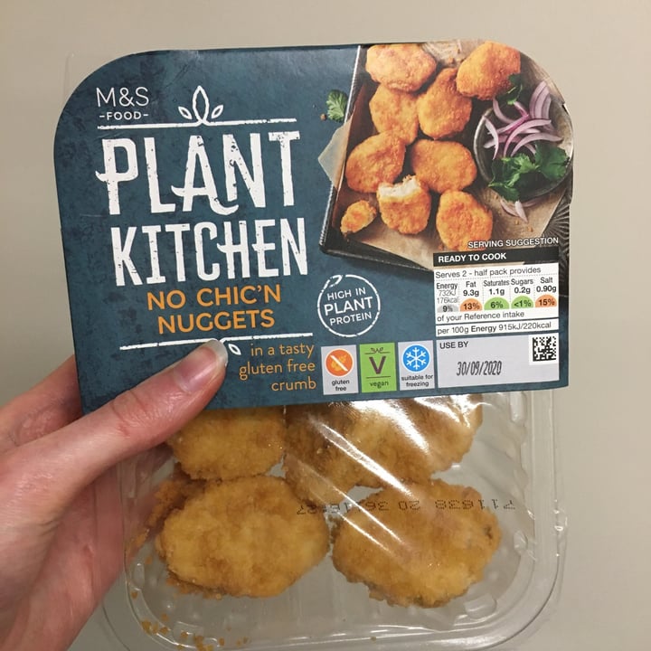 Plant Kitchen (M&S) No chicken nuggets Review abillion
