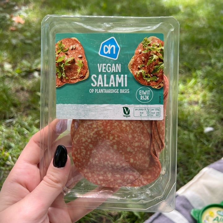 Albert Heijn Vegan salami Review abillion