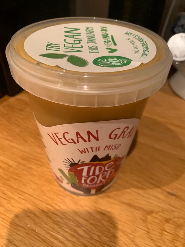 Tideford Vegan gravy with miso Review abillion