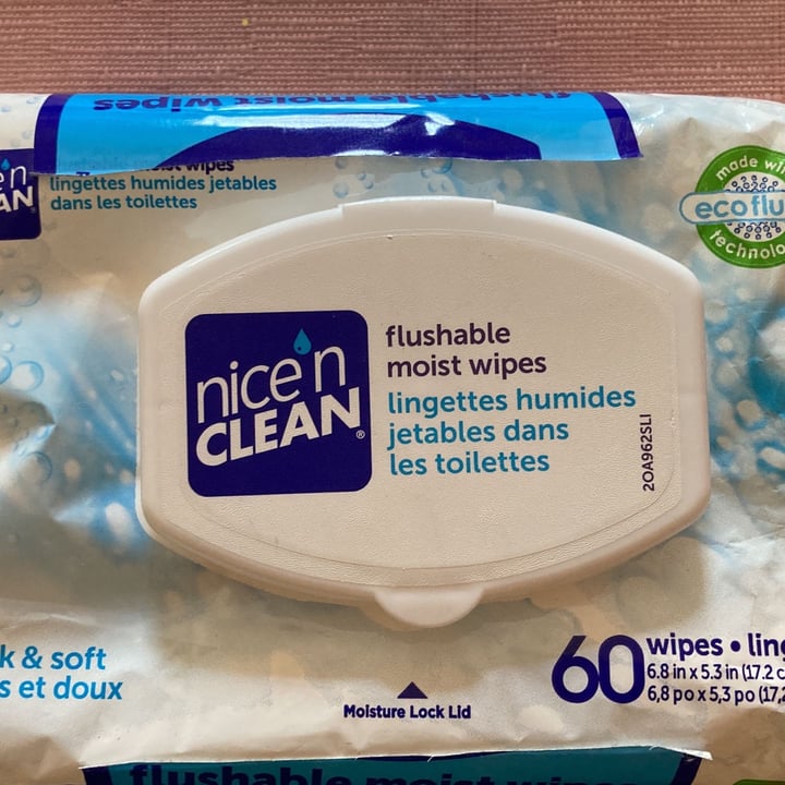nice n clean Flushable Moist Wipes Review abillion