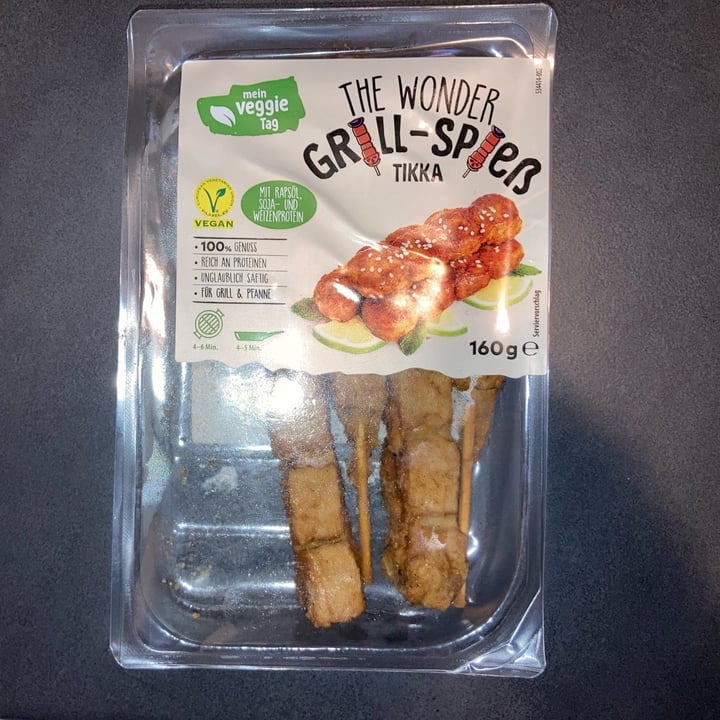 review photo of Mein Veggie Tag The wonder Grillspieß tikka shared by @josephineh on 19 May 2022 - review