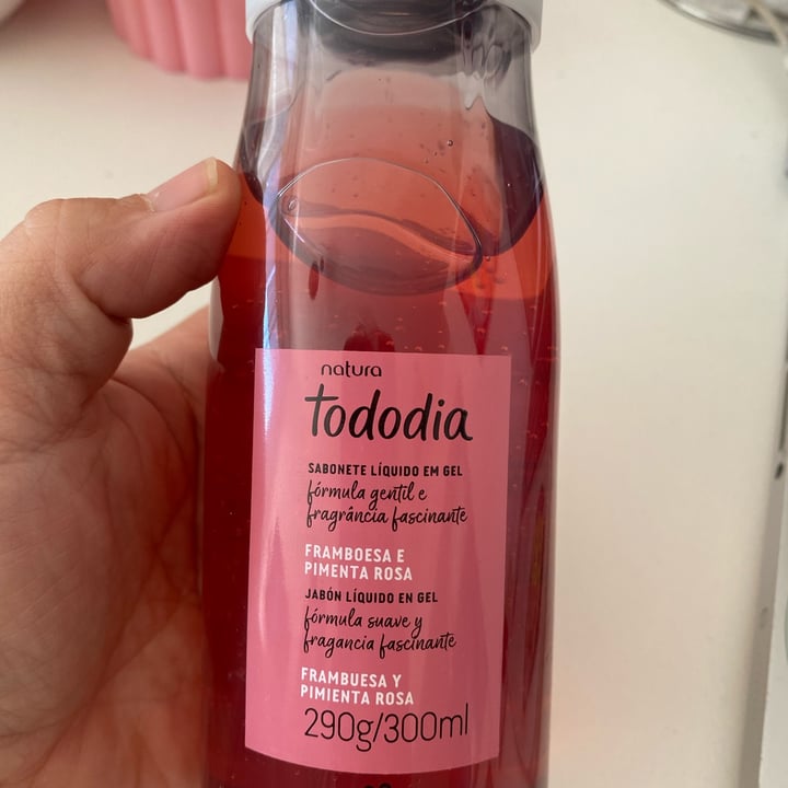 Natura Jabon liquido en gel frambueza y pimienta rosa Review | abillion