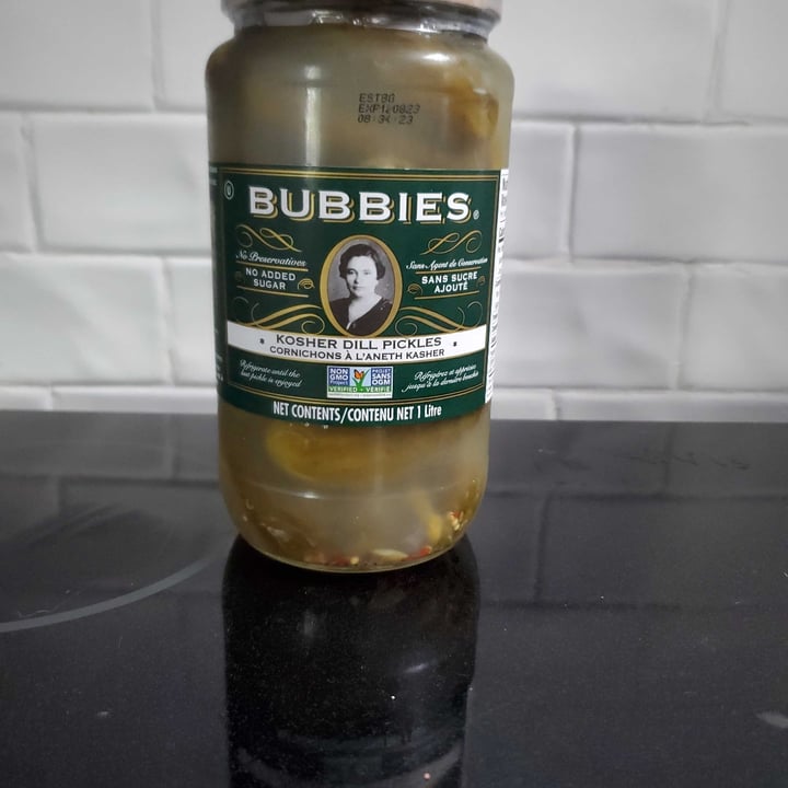 Bubbies Kosher Dill Pickles Review abillion