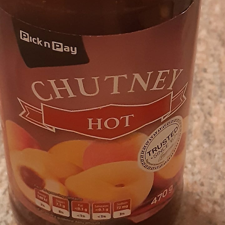 Pick n Pay Peach Chutney Review abillion