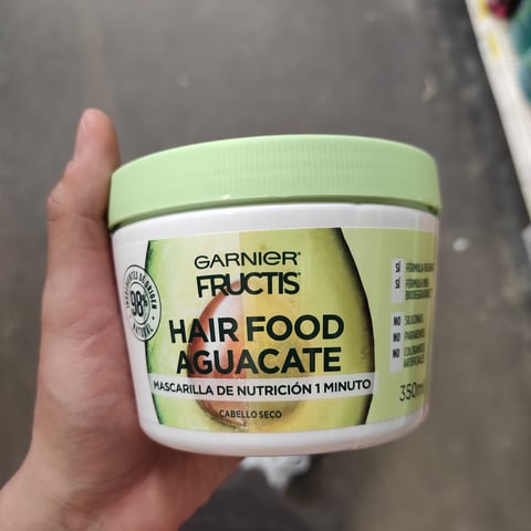 Garnier Fructis Mascarilla Hair Food Aguacate Reviews | abillion