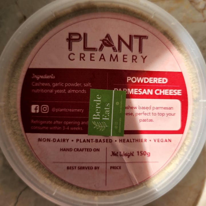 Plant Creamery Powdered Parmesan Cheese Review abillion