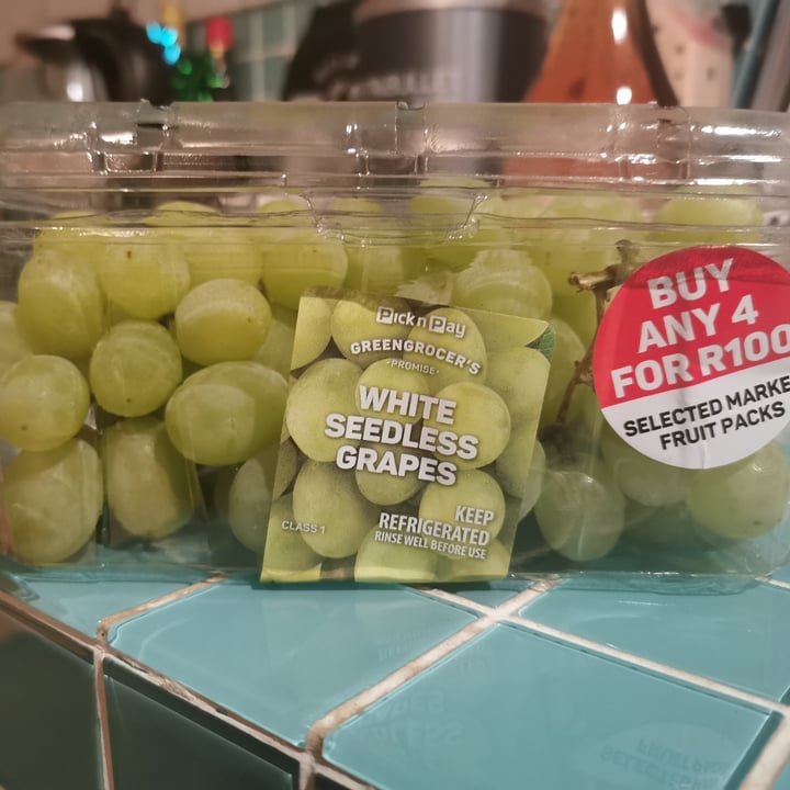 Pick n Pay White Seedless Grapes Review abillion