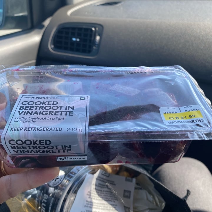 photo of Woolworths Food Cooked Beetroot In Vinaigrette shared by @anza on  30 Sep 2021 - review