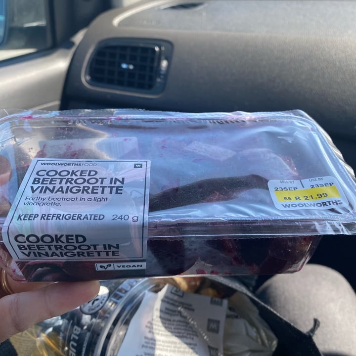 review photo of Woolworths Food Cooked Beetroot In Vinaigrette shared by @anza on 30 Sep 2021 - review
