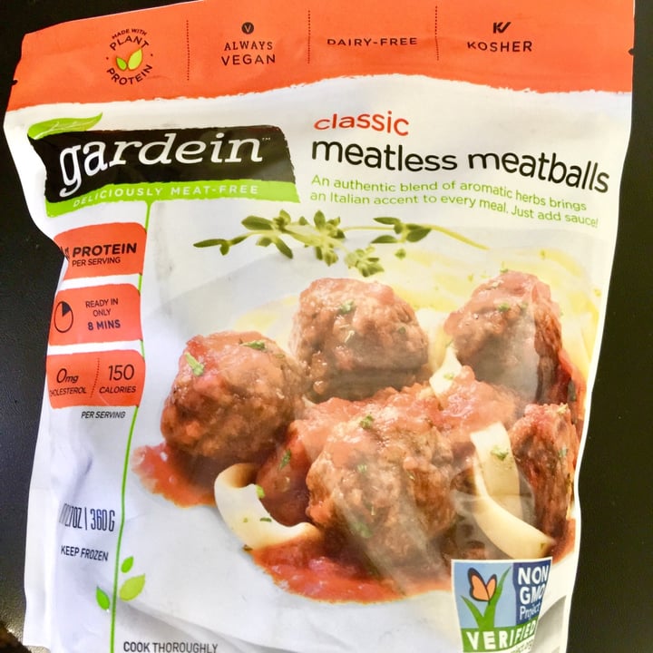 Gardein Classic Meatless Meatballs Review abillion