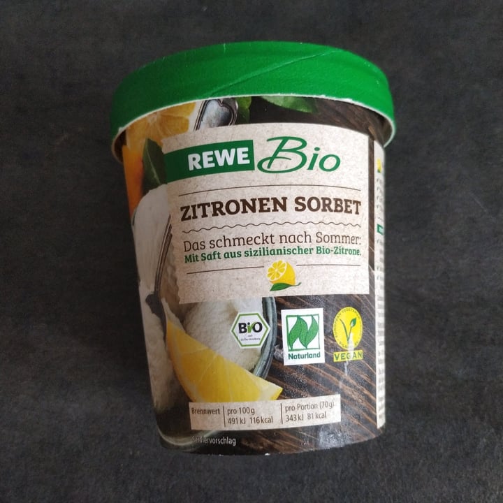 Rewe Bio Zitronen Sorbet Reviews | abillion